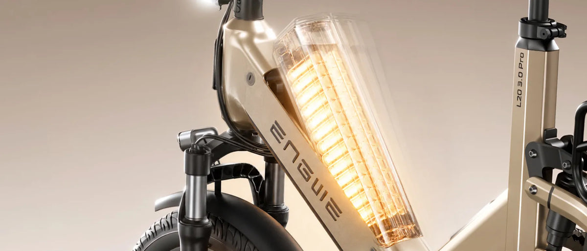 Mit Ultra-Schnellladung 8A, angetrieben von einem 720Wh Samsung-Akku, fahren Sie bis zu 160km mit einer einzigen Ladung unter realen Bedingungen.
