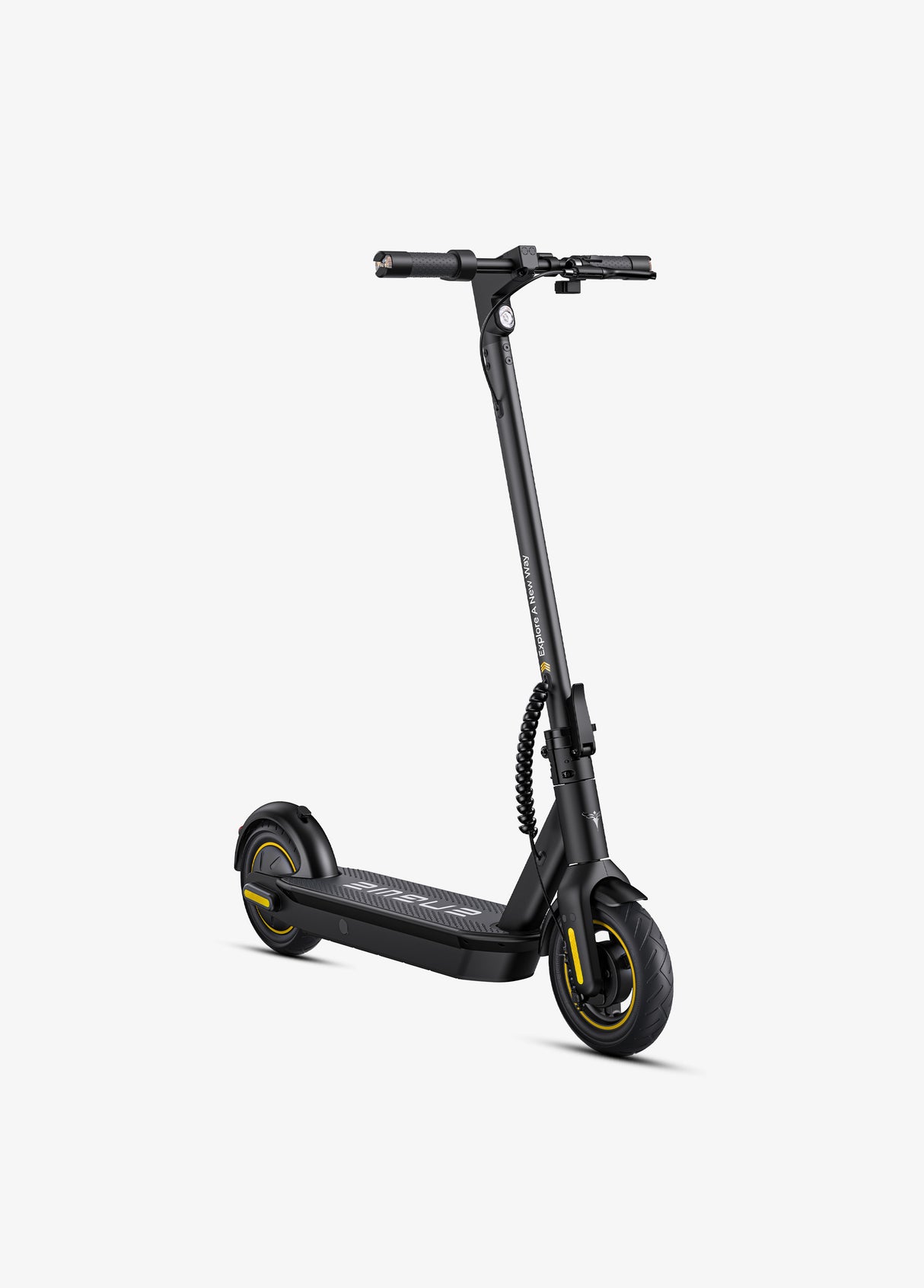 Seitenansicht des Engwe y10 Elektrorollers