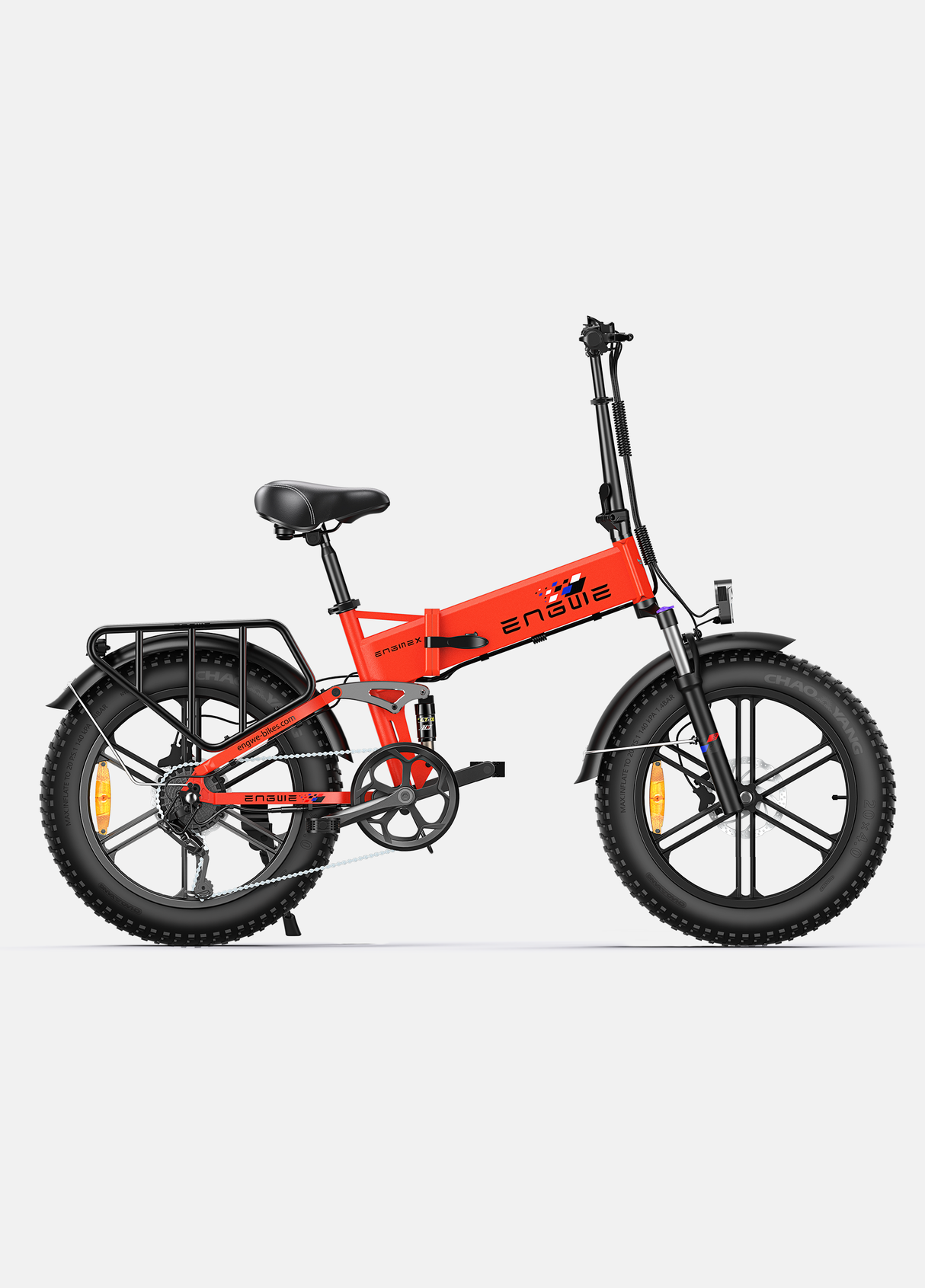 roter Engwe Engine x E-Bike