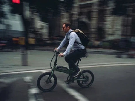 Den Täglichen Arbeitsweg Mit Einem Praktischen Ebike Klapprad Meistern