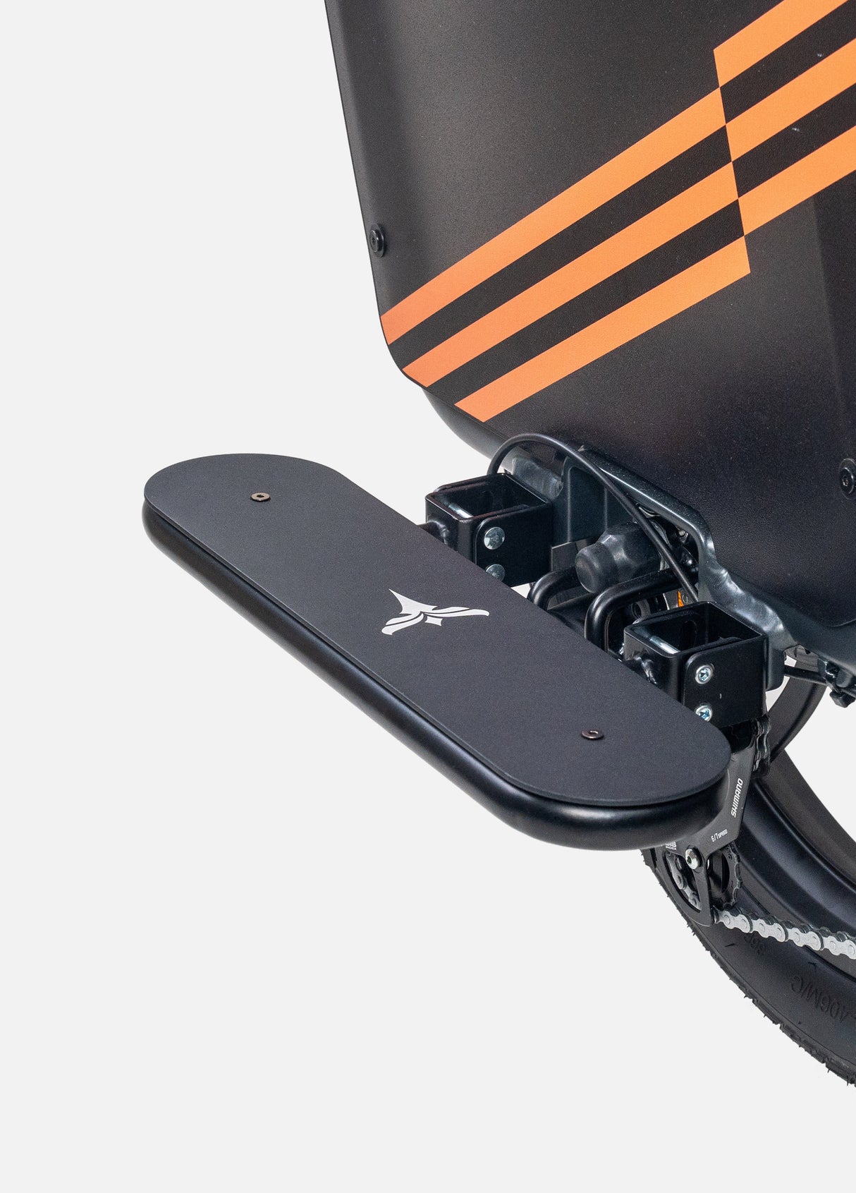 Schwarze LE20 Klappbare hintere Fußstütze