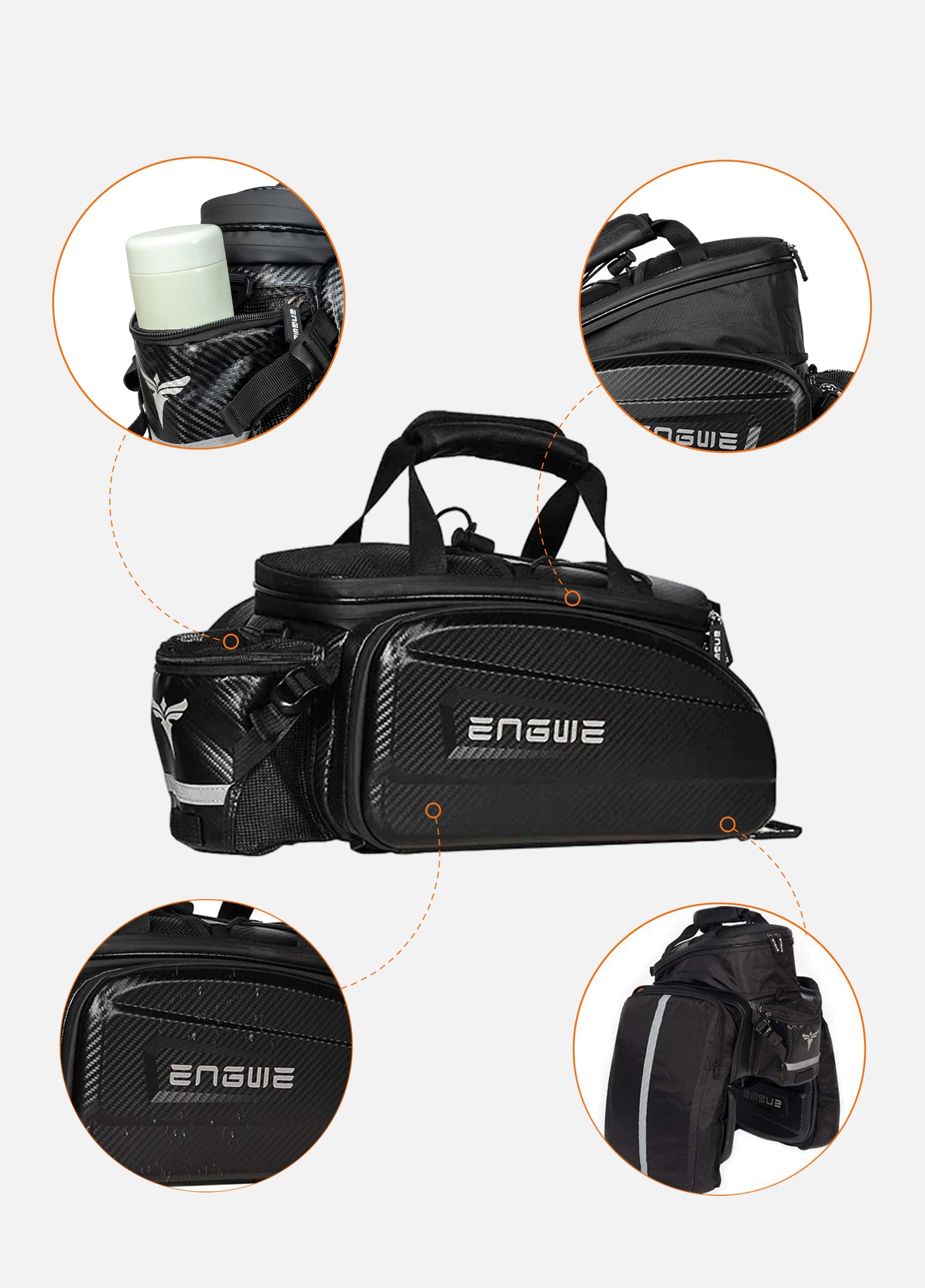 Gepäckträgertasche