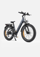 ein step-thru galaxiegrau Engwe E26 elektrisches fahrrad