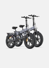 2 graue Engwe Ep-2 Pro E-Bikes