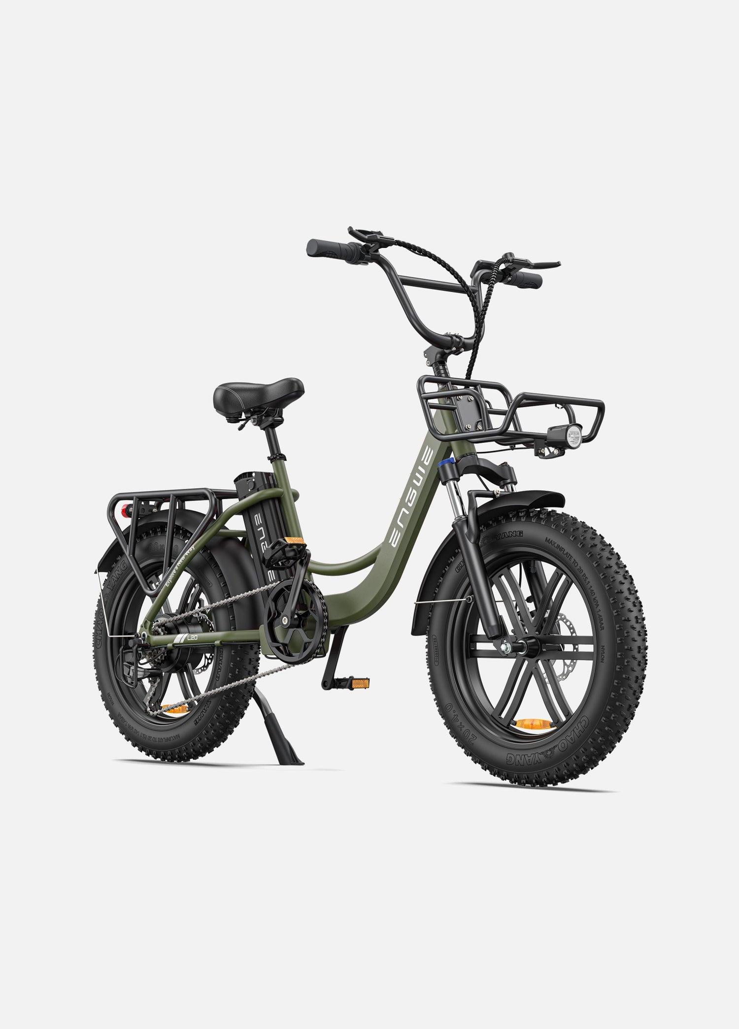 Ein avocado grun engwe l20 E-Bike
