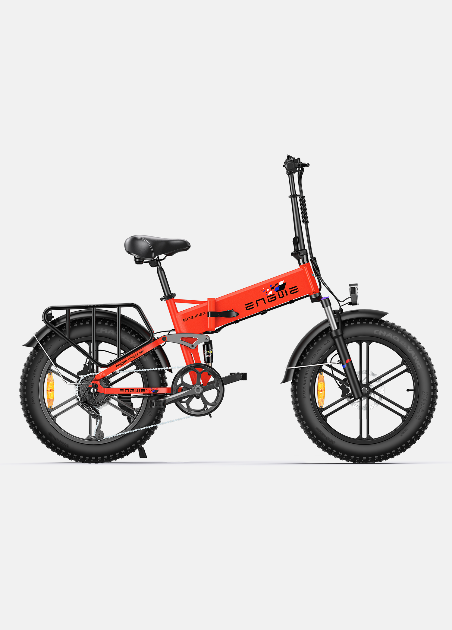 roter Engwe Engine x E-Bike