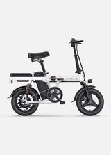 ein weißes Engwe T14 E-Bike