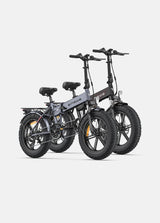 ein graues und ein schwarzes ep-2 pro ebike